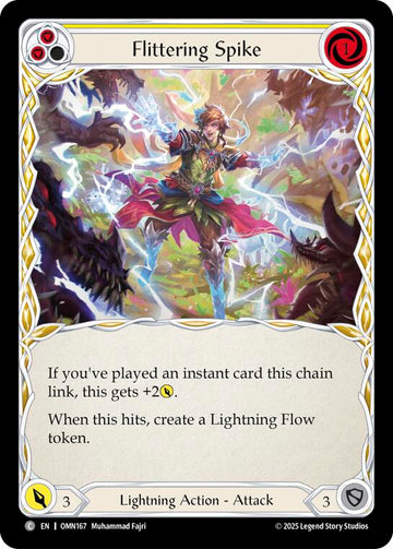 Flittering Spike (Yellow)