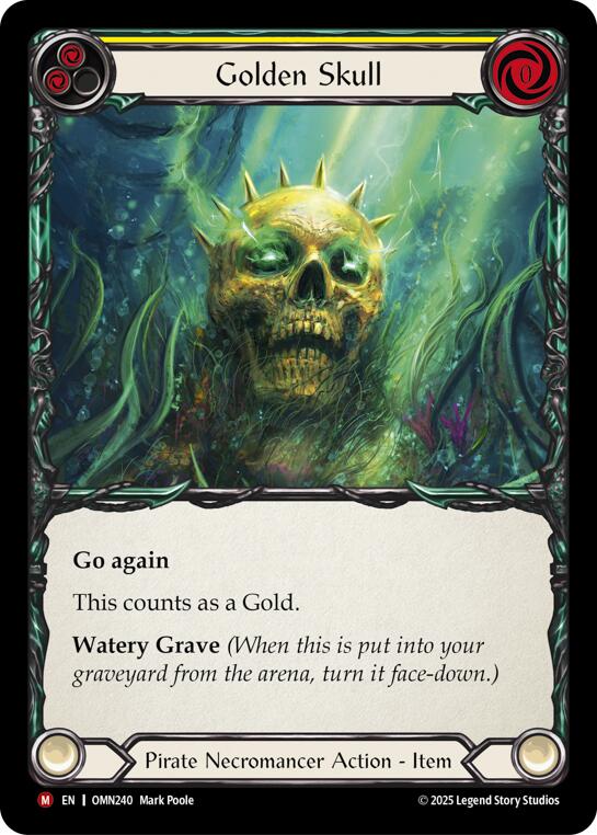 Golden Skull (Yellow)