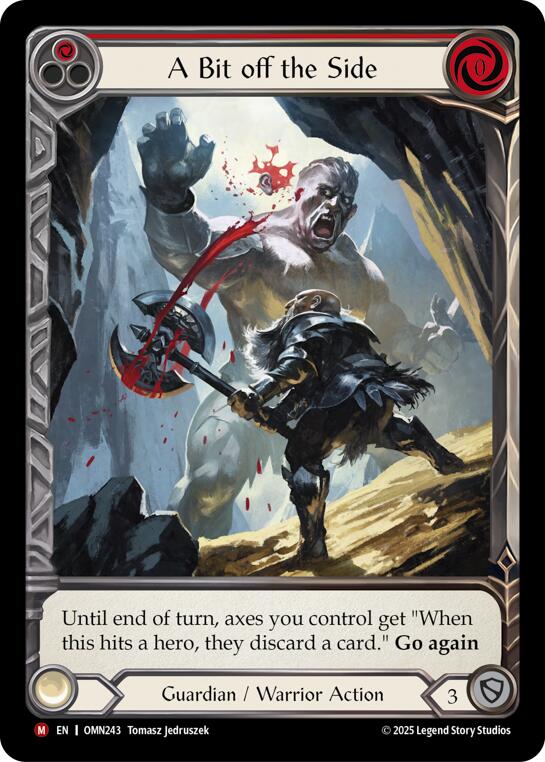 A Bit Off The Side (Red) (Extended Art)