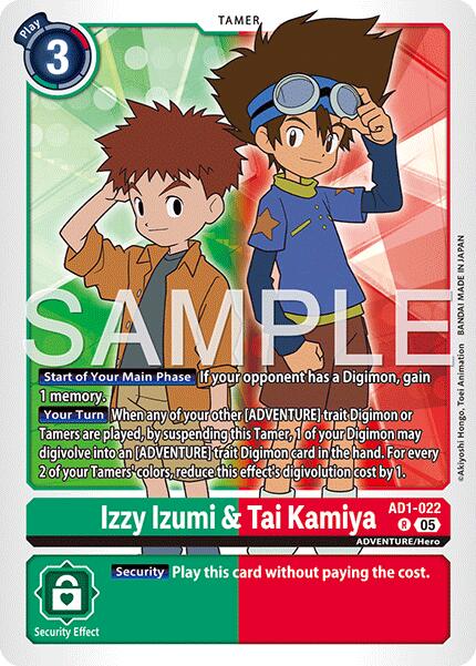 Izzy Izumi & Tai Kamiya
