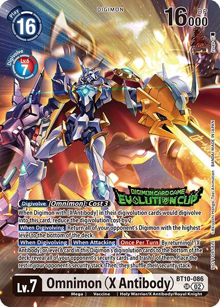 Omnimon (X Antibody) (Evolution Cup 2025 Vol. 1)