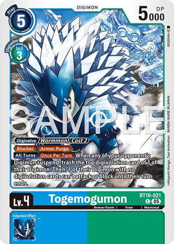Togemogumon (Reprint)
