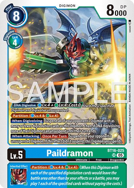 Paildramon - BT16-025 (Reprint)