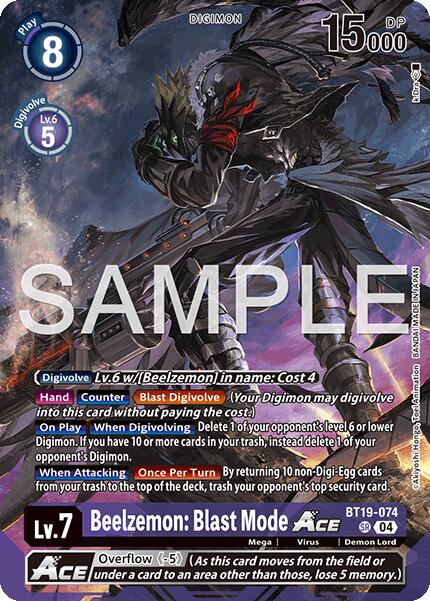 Beelzemon: Blast Mode ACE