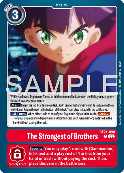 The Strongest of Brothers (Reprint)