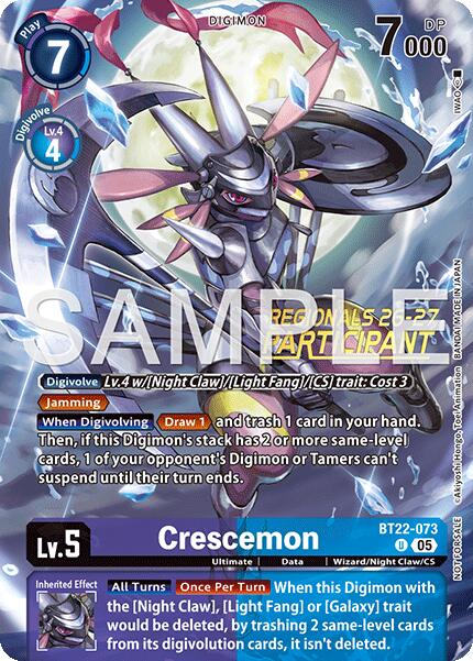 Crescemon (Regionals 26-27 Season 1 Participant)