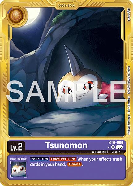 Tsunomon (Gold Border)