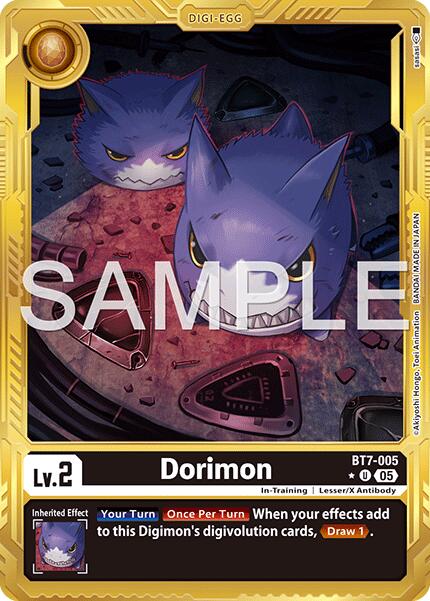 Dorimon (Gold Border)