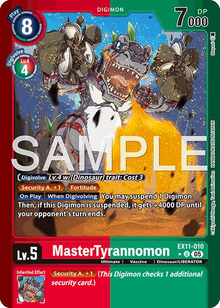MasterTyrannomon (Limited Foil)