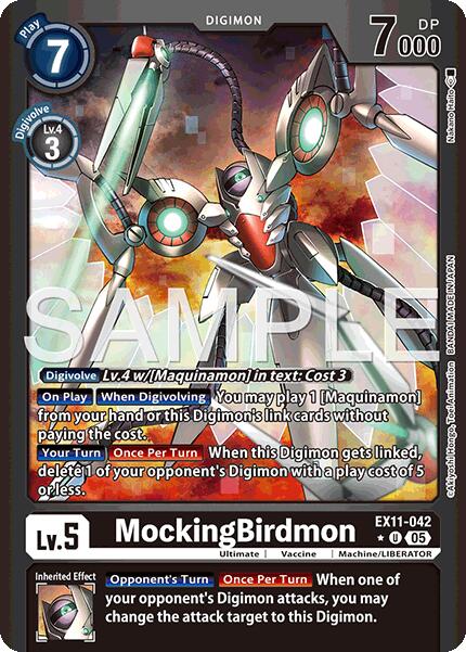 MockingBirdmon (Limited Foil)