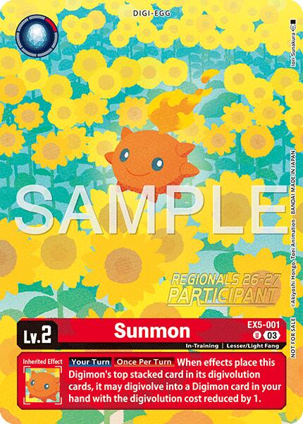Sunmon (Regionals 26-27 Season 1 Participant)