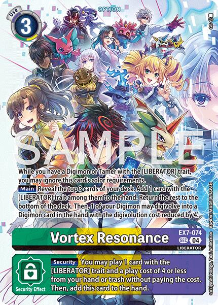 Vortex Resonance (Digimon Liberator Debuggers Set)
