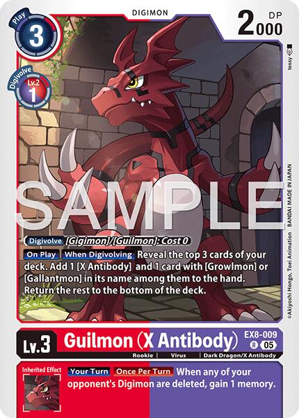 Guilmon (X Antibody) (Reprint)