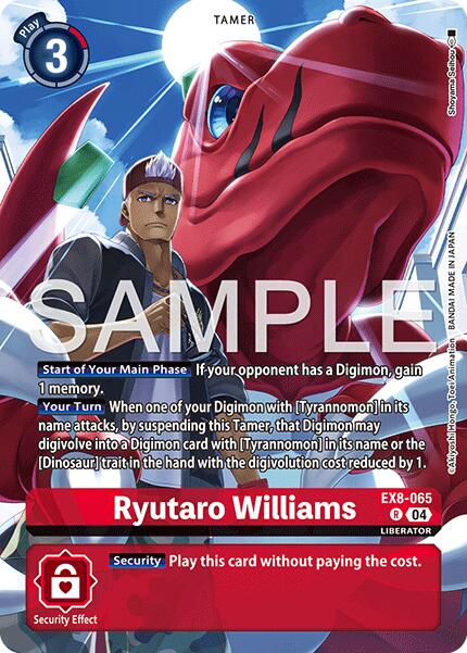 Ryutaro Williams (Digimon Liberator Debuggers Set)