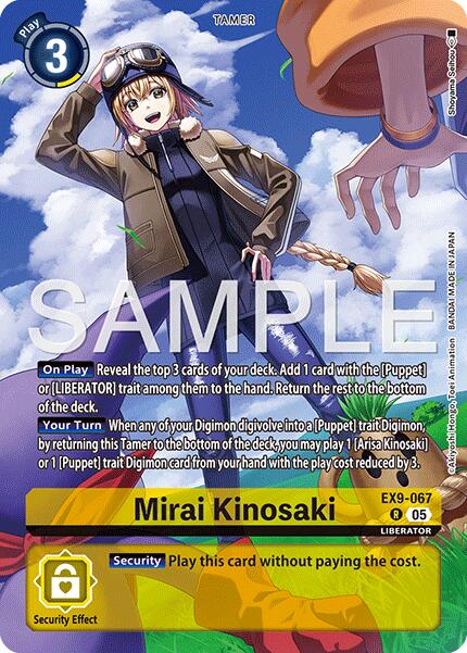 Mirai Kinosaki (Digimon Liberator Debuggers Set)