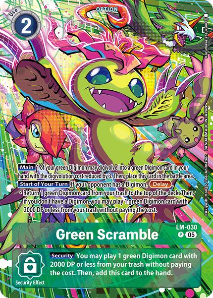 Green Scramble (Alternate Art)