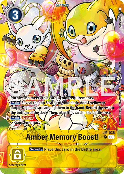 Amber Memory Boost! (Alternate Art)