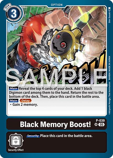 Black Memory Boost! (Reprint)