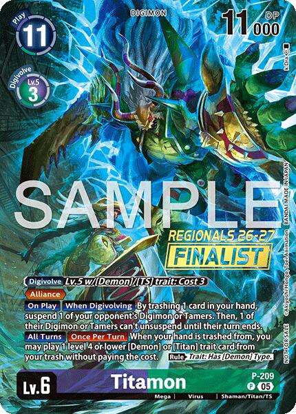 Titamon (Regionals 26-27 Season 1 Finalist)