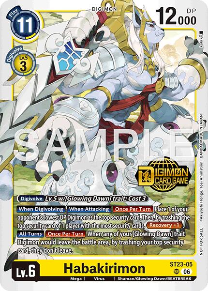 Habakirimon (Welcome Tamers Pack Vol.2)