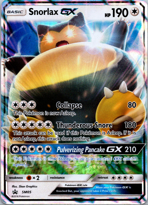 Snorlax GX [SM05] [Sun & Moon Promos] Holofoil