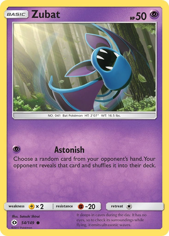 Zubat [54/149] [Sun & Moon Base Set]