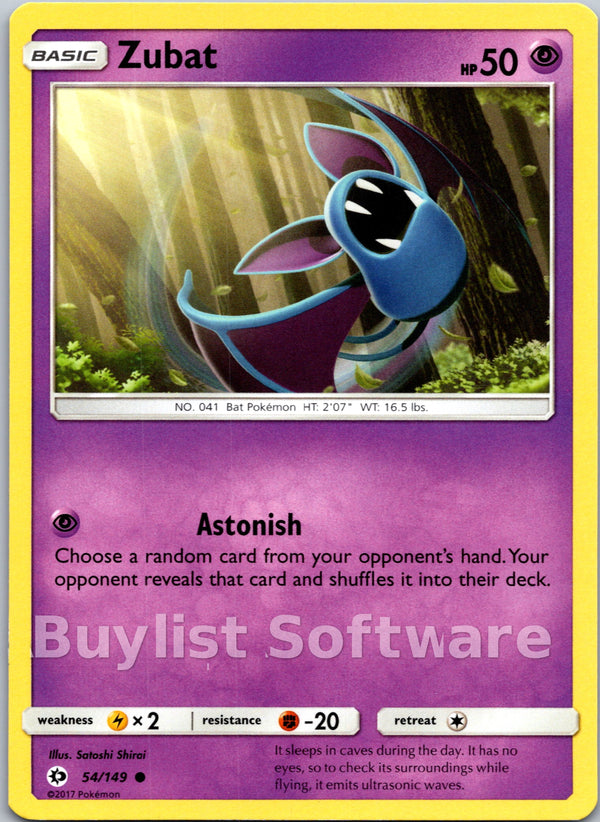 Zubat [54/149] [Sun & Moon Base Set]