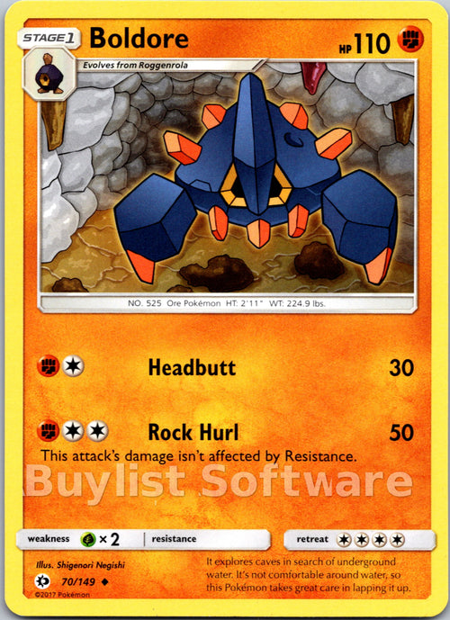 Boldore [70/149] [Sun & Moon Base Set]
