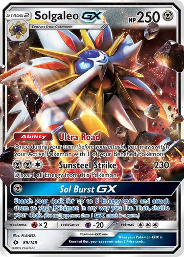 Solgaleo GX [89/149] [Sun & Moon Base Set] Holofoil