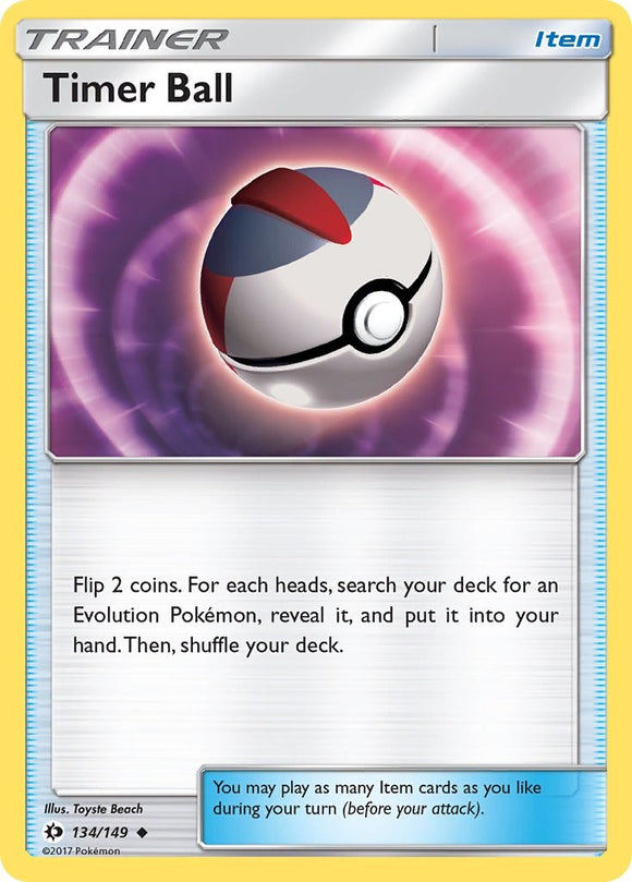 Timer Ball [134/149] [Sun & Moon Base Set]