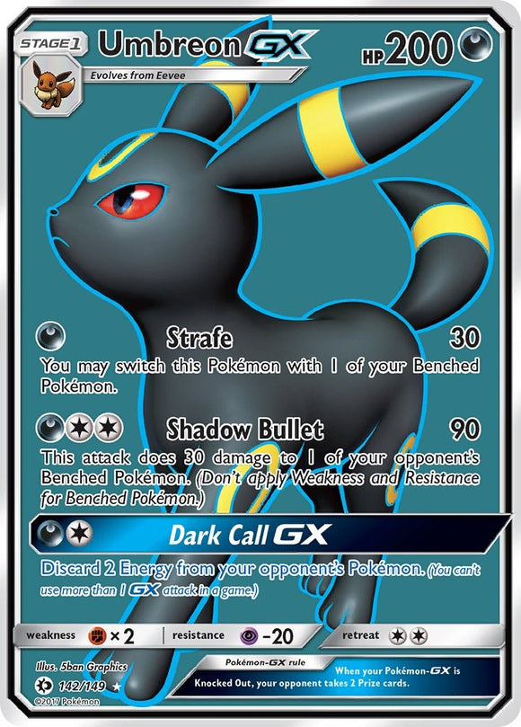 Umbreon GX [142/149] [Sun & Moon Base Set] Holofoil