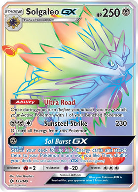 Solgaleo GX [155/149] [Sun & Moon Base Set] Holofoil