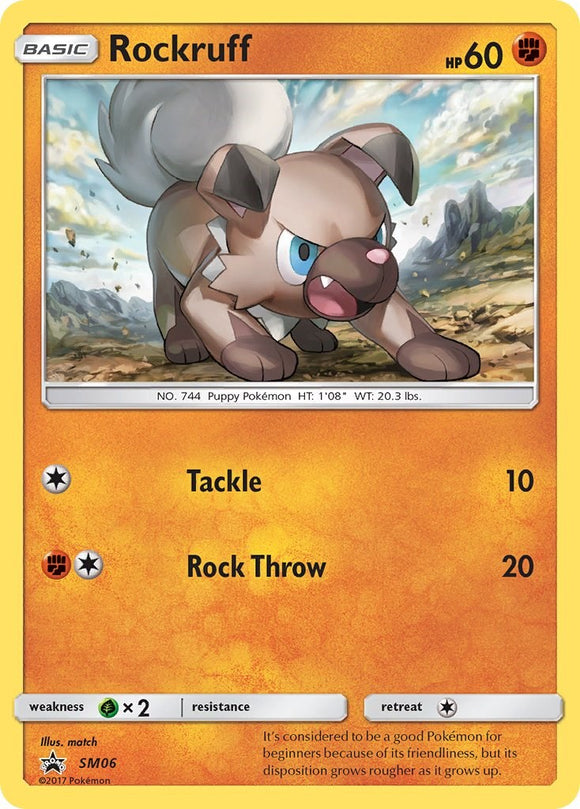 Rockruff [SM06] [Sun & Moon Promos] Holofoil