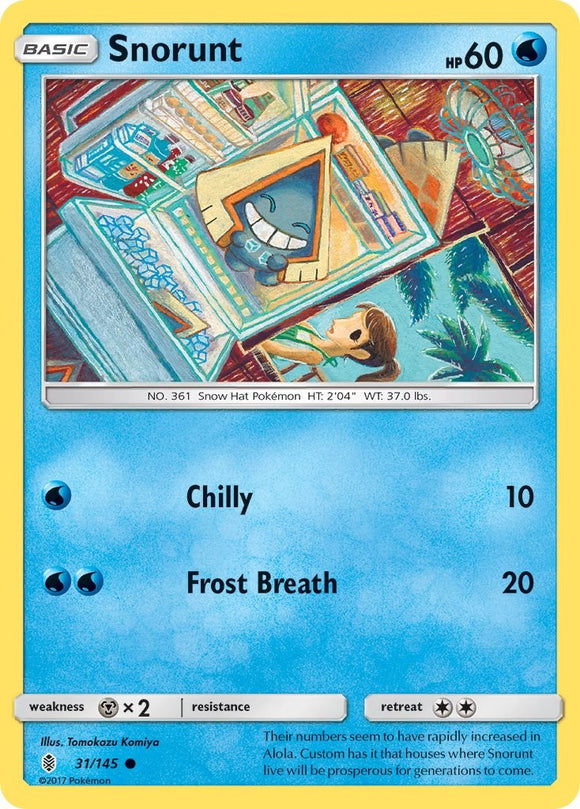 Snorunt [31/145] [Guardians Rising] Reverse Holofoil