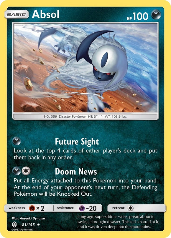 Absol [81/145] [Guardians Rising] Reverse Holofoil