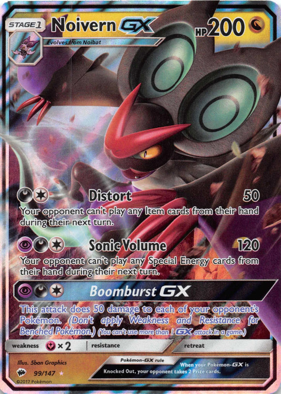 Noivern GX [99/147] [Burning Shadows] Holofoil