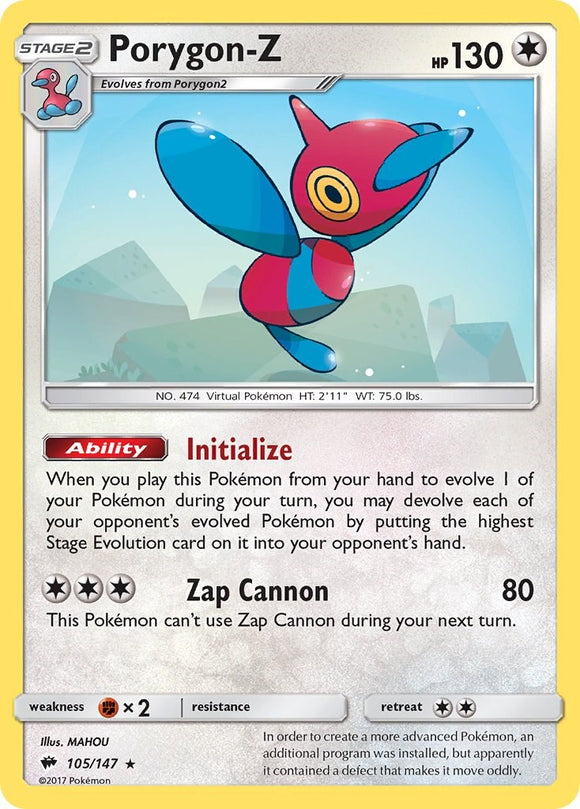 Porygon-Z [105/147] [Burning Shadows] Holofoil