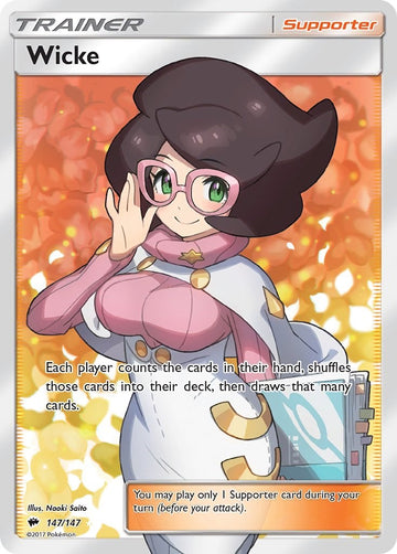 Wicke [147/147] [Burning Shadows] Holofoil