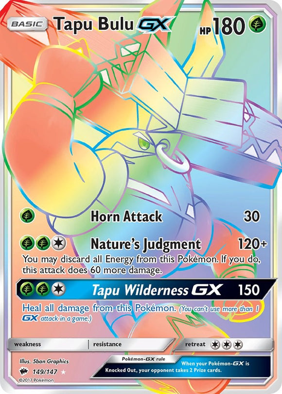 Tapu Bulu GX [149/147] [Burning Shadows] Holofoil