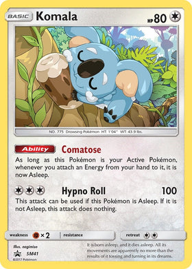 Komala [SM41] [Sun & Moon Promos] Holofoil