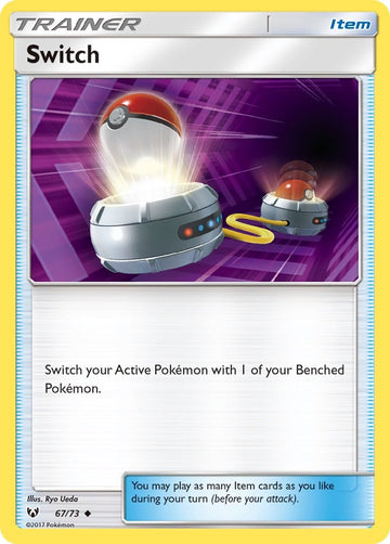 Switch [67/73] [Shining Legends] Reverse Holofoil