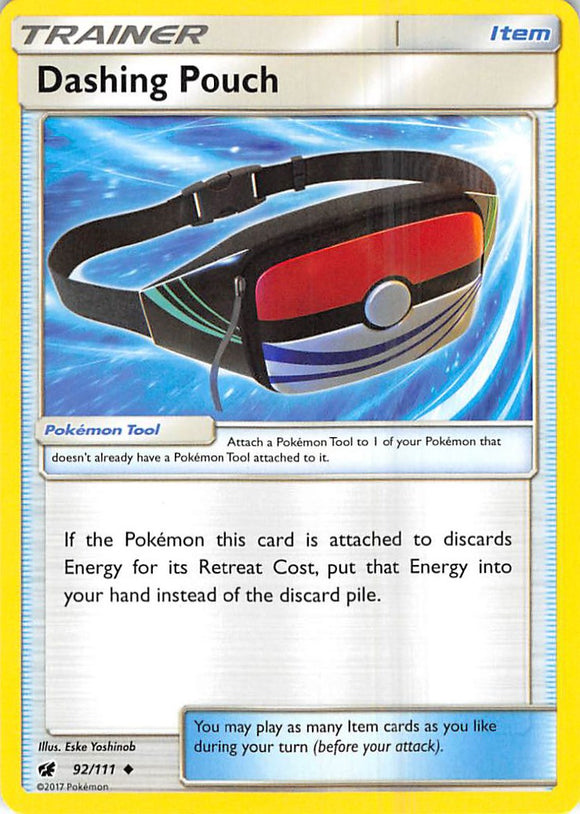 Dashing Pouch [92/111] [Crimson Invasion] Reverse Holofoil