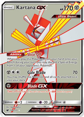 Kartana GX [106/111] [Crimson Invasion] Holofoil