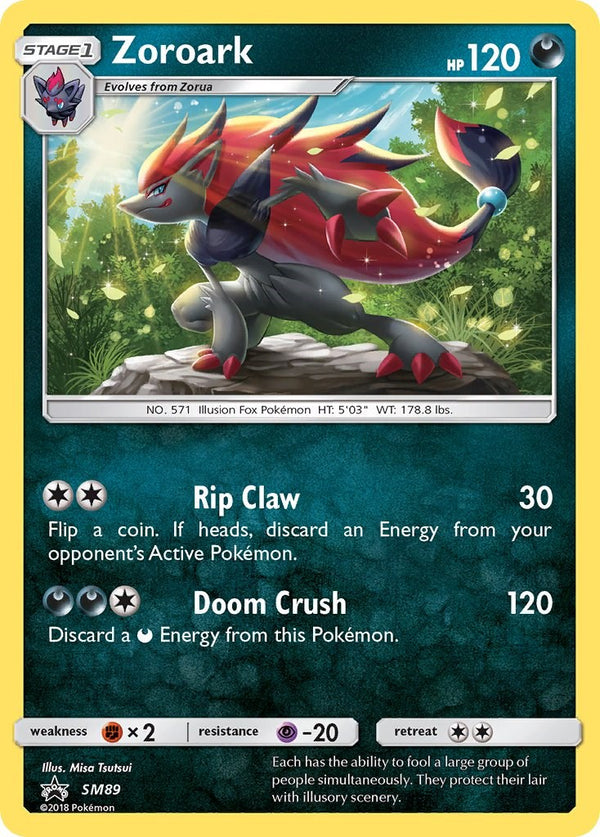 Zoroark [SM89] [Sun & Moon Promos] Holofoil