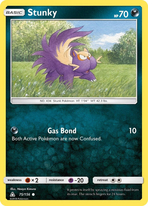 Stunky [75/156] [Ultra Prism] Reverse Holofoil