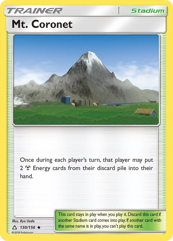 Mt. Coronet [130/156] [Ultra Prism] Reverse Holofoil