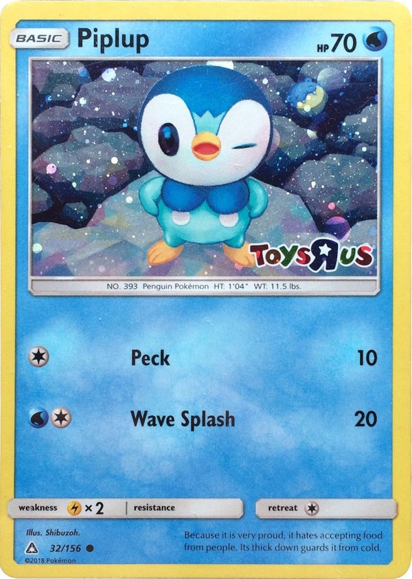 Piplup (Toys R Us) [032/156] [Ultra Prism] Holofoil