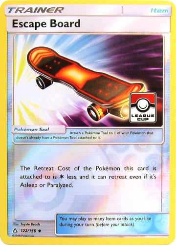 Escape Board (League Cup) [122/156] [League & Championship Cards] Reverse Holofoil
