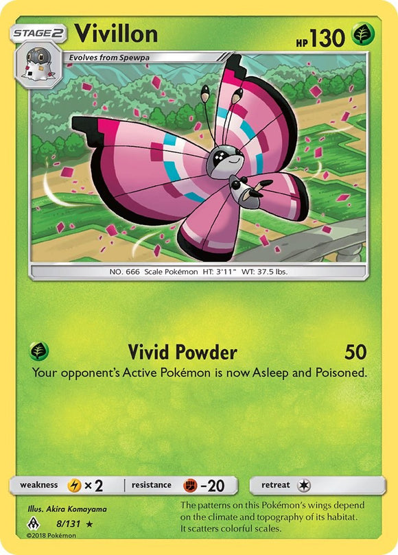 Vivillon [8/131] [Forbidden Light]