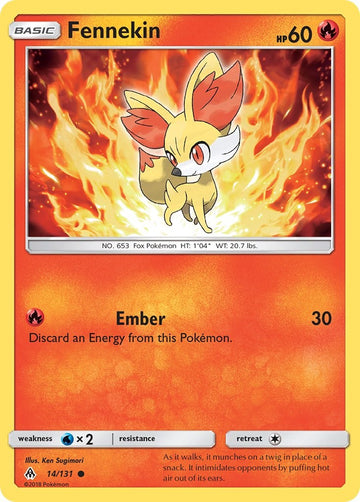 Fennekin (14) [14/131] [Forbidden Light]
